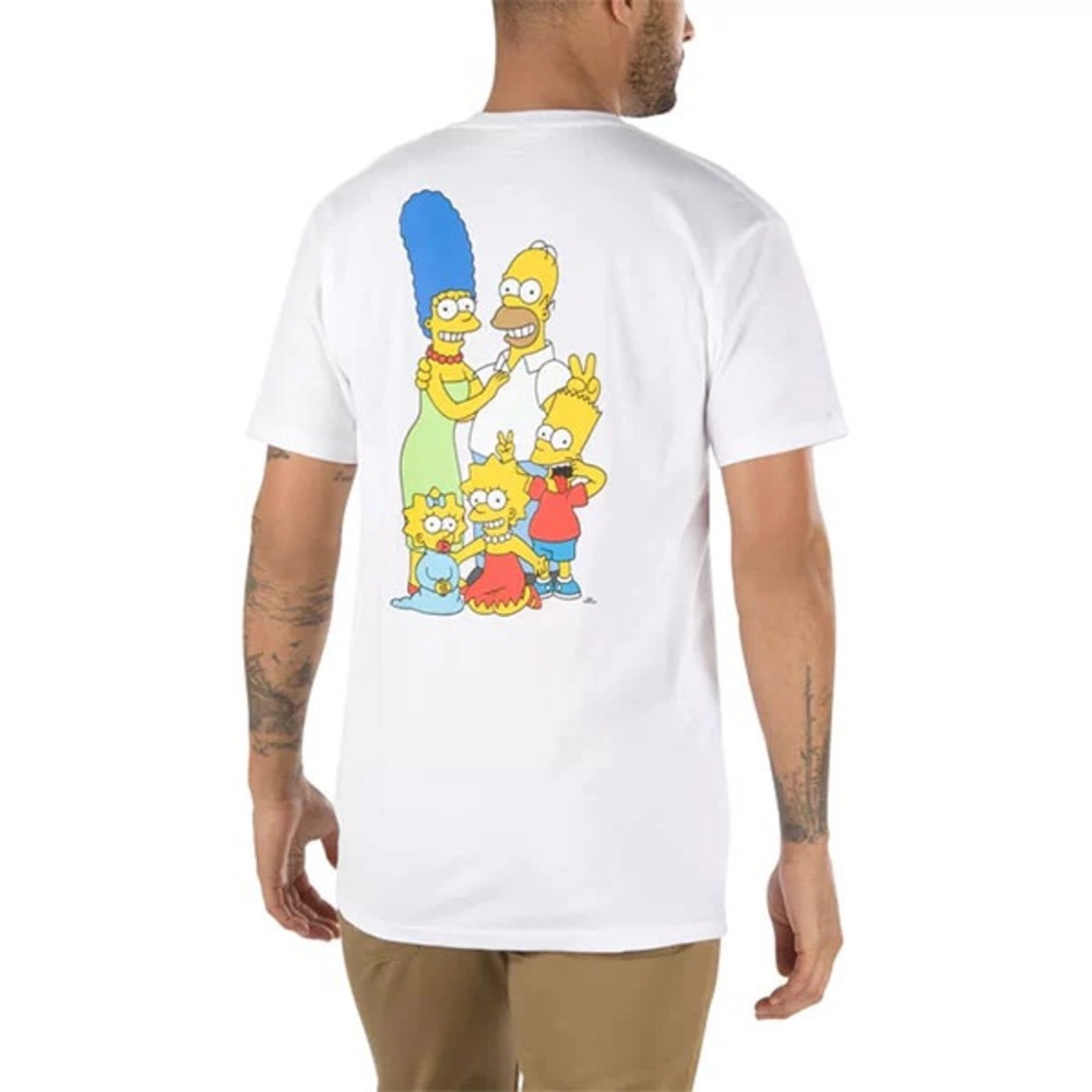 Vans x The Simpsons Short Sleeve The Family Tee Size M (Unisex) NWT